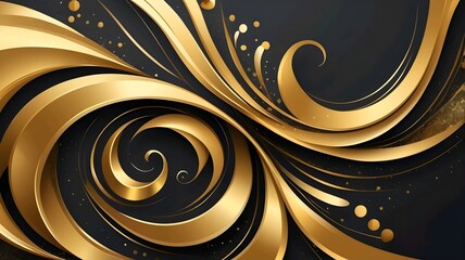 gold elegance abstract backdrop