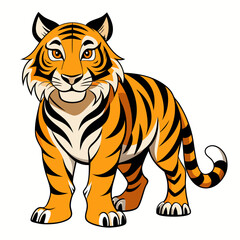 tiger vector and illustration