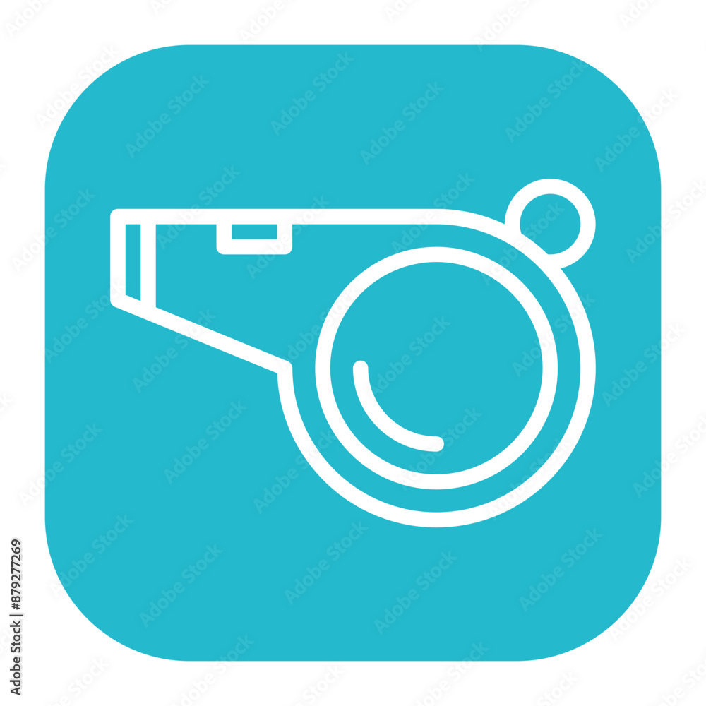 Wall mural whistle icon vector image. can be used for sport equipment.