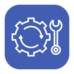 Operations Manual icon vector image. Can be used for Operations Management.