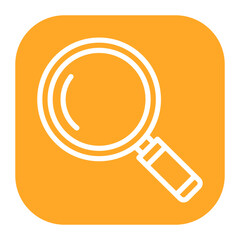 Magnifying Glass icon vector image. Can be used for Headhunting.