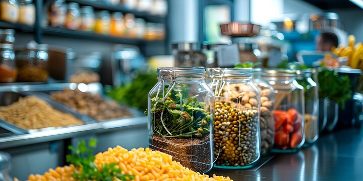 Floor display for food allergy training educating employees on safe food handling. Concept Food Safety, Allergy Training, Employee Education, Safe Food Handling, Floor Display