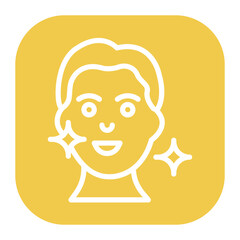 Obraz premium Face icon vector image. Can be used for Sun Protection.