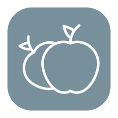 Apple icon vector image. Can be used for Physical Wellbeing.