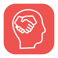 Empathy icon vector image. Can be used for Social Justice.