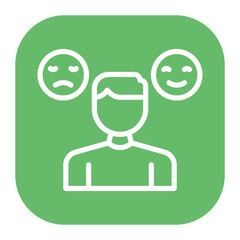 Emotional Regulation icon vector image. Can be used for ADHD.