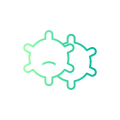 coronavirus gradient icon