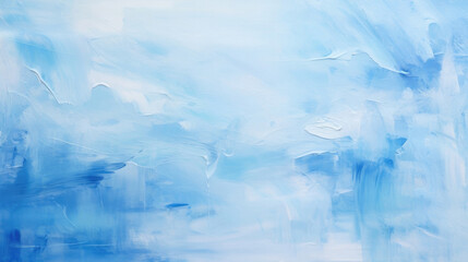 Obraz premium 青い絵の具