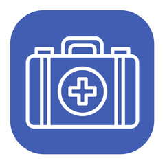 First Aid icon vector image. Can be used for Skin Burns.