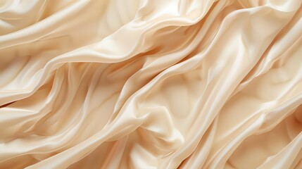 Obraz premium Beige latex background. AI generated.