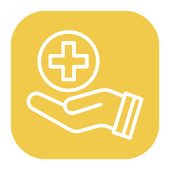 Medical icon vector image. Can be used for Skin Burns.