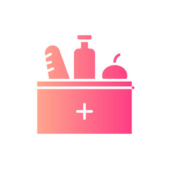 food gradient icon