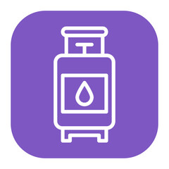 Propane icon vector image. Can be used for Raw Metrial.
