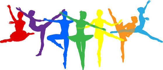 Ballet Dancer Silhouette Dancers Poses Silhouettes © Christos Georghiou