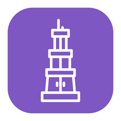 Heritage Site icon vector image. Can be used for Inheritance.