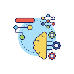 Genetic Algorithms vector icon