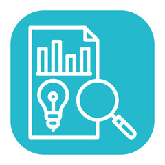Research Tools icon vector image. Can be used for Market Research.