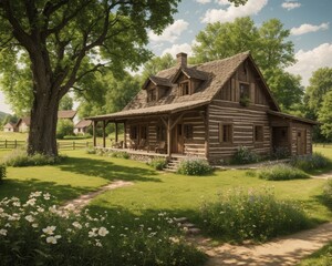 Old Wooden Home