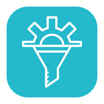 Feature Engineering icon vector image. Can be used for Data Science.