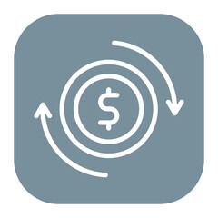 ROI icon vector image. Can be used for Data Science.