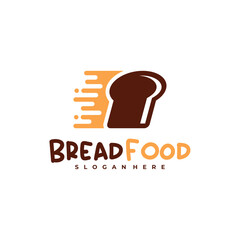 Fast Bread logo vector template, Creative Bread logo design concepts