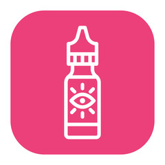 Eye Drops Bottle icon vector image. Can be used for Psychiatric Hospitals.