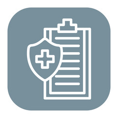 Health Policy icon vector image. Can be used for Psychiatric Hospitals.