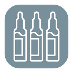 Medication Vial icon vector image. Can be used for Psychiatric Hospitals.
