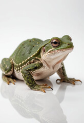 Fototapeta premium Reptiles, isolated on a white background in commercial photography