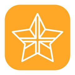 Kingdom Star icon vector image. Can be used for Empire.