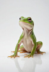 Fototapeta premium Gecko, isolated on a white background in commercial photography