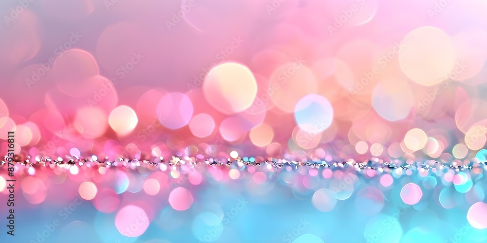 Poster soft multicolored background with digital noise effect. concept colorful background photography, dig