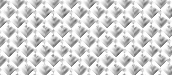 Abstract overlapping pattern minimal diamond geometric vector background. gradient stock line abstract pattern Transparent monochrome striped texture, seamless pattern, modern stylish texture.	

