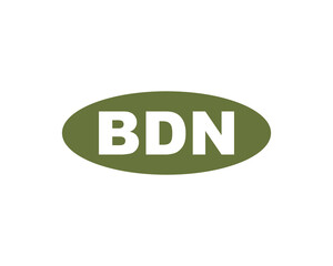 BDN logo design vector template. BDN logo design.