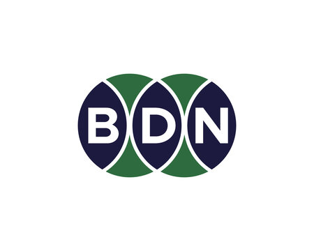 BDN logo design vector template. BDN logo design.