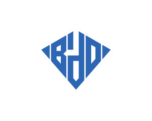 BDO logo design vector template. BDO logo design.