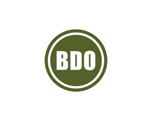 BDO logo design vector template. BDO logo design.