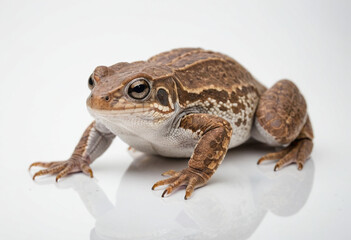 Reptiles, isolated on a white background in commercial photography