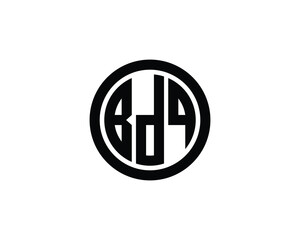 BDQ logo design vector template. BDQ logo design.