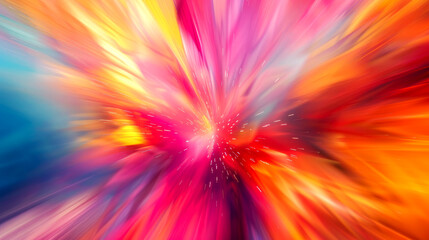 Obraz premium background abstract colorful using radial and blur effect