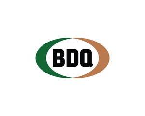 BDQ logo design vector template. BDQ logo design.