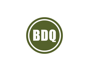 BDQ logo design vector template. BDQ logo design.