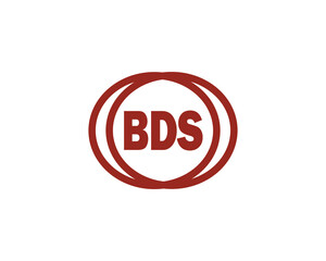 BDS logo design vector template. BDS logo design.