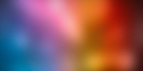 Vibrant gradient background featuring a blend of blue, purple, pink, red, and orange hues. Perfect for modern and dynamic designs, digital art, and creative projects