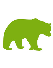 "Bear" can refer to the large, powerful mammal known for its stocky build, thick fur, and characteristic shuffling gait.