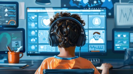 Telemedicine: Utilizes telecommunications to offer remote healthcare services, improving access to medical care in rural and underserved areas.
