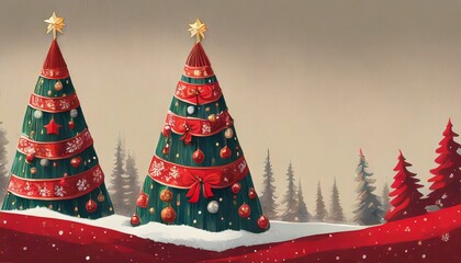 christmas tree and gifts