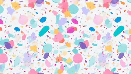 seamless background with balloons