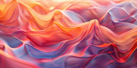 Obraz premium Abstract Swirling Colors