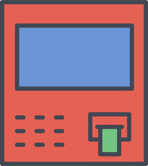 ATM Vector Icon